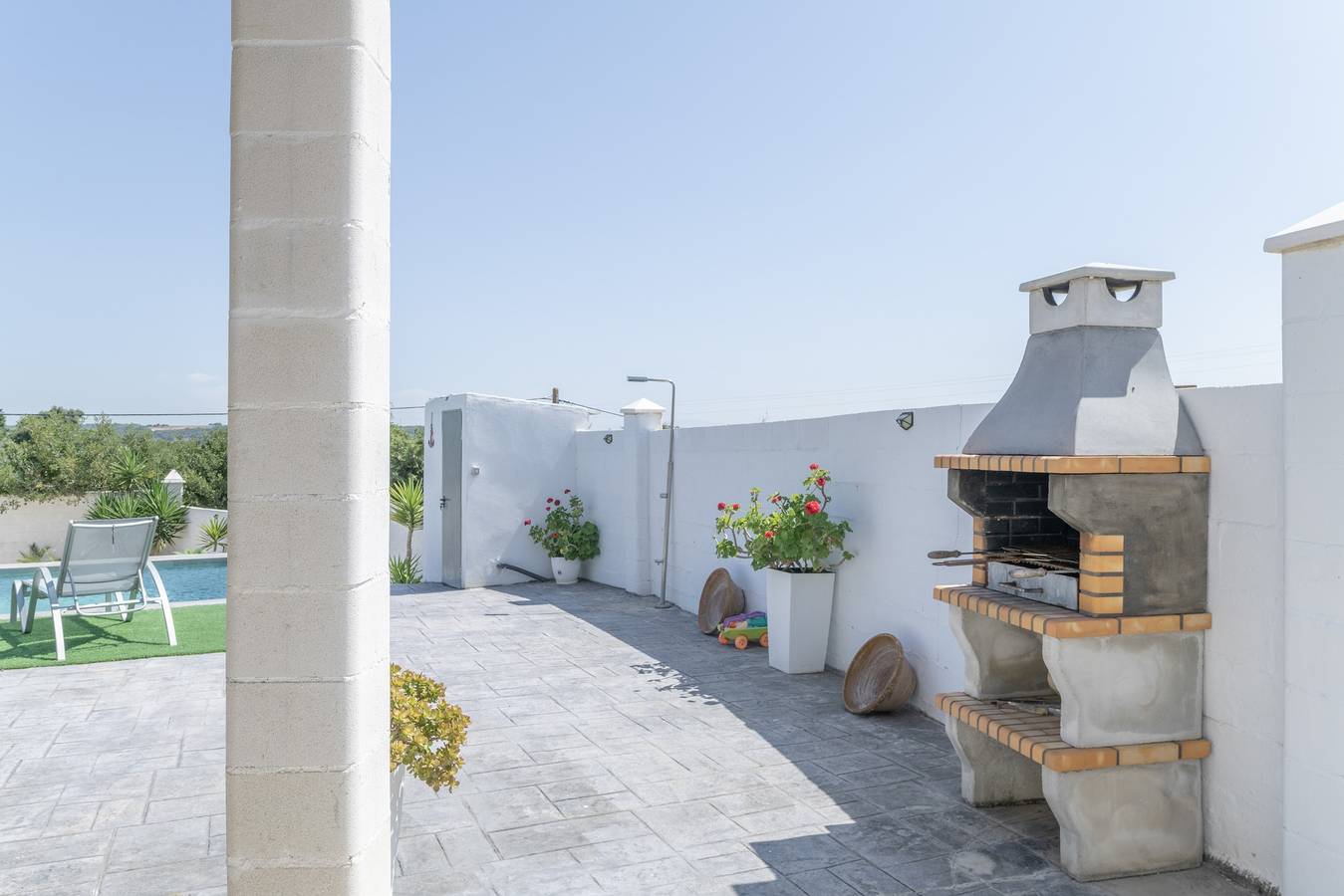 Villa 'El Olivar 2' con vistas a la montaña, Wi-Fi y aire acondicionado in Barbate, Costa de la Luz