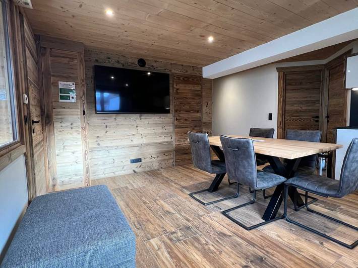 Chalet pour 6 personnes, animaux acceptés à Notre-Dame-de-Bellecombe - 2