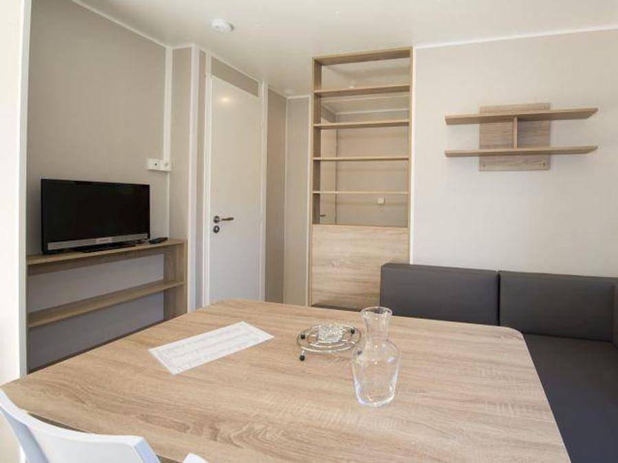 Camping Le Trivoly - Mobilhome 6 personas - Baltic con aire acondicionado - 3 dormitorios in Torreilles, Côte d'Améthyste