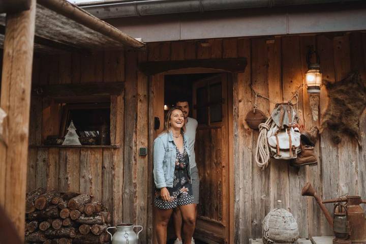 Location de vacances pour 2 personnes, avec vue ainsi que jardin et sauna à Le Biot - 3