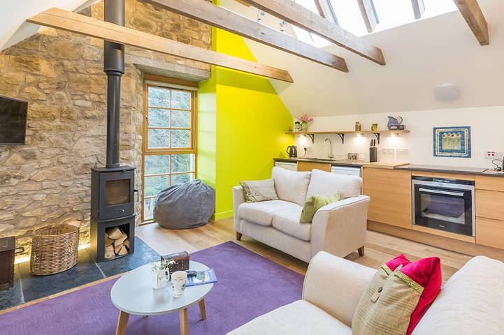 Maison de vacances pour 4 personnes, avec jardin et terrasse dans Écosse