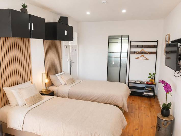 Appartement de vacances pour 2 personnes, avec Terrasse ainsi que Jardin et Vue