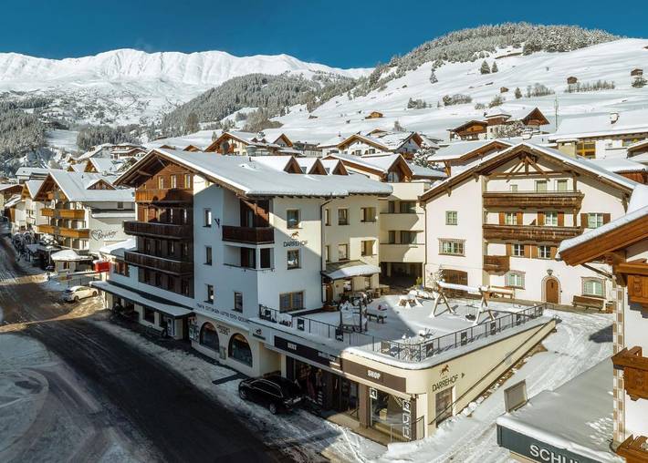 Hotel für 3 Personen, mit Ausblick und Pool sowie Sauna und Garten in Serfaus