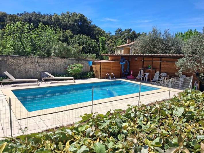 Location de vacances pour 6 personnes, avec jardin et piscine à Vacqueyras - 3