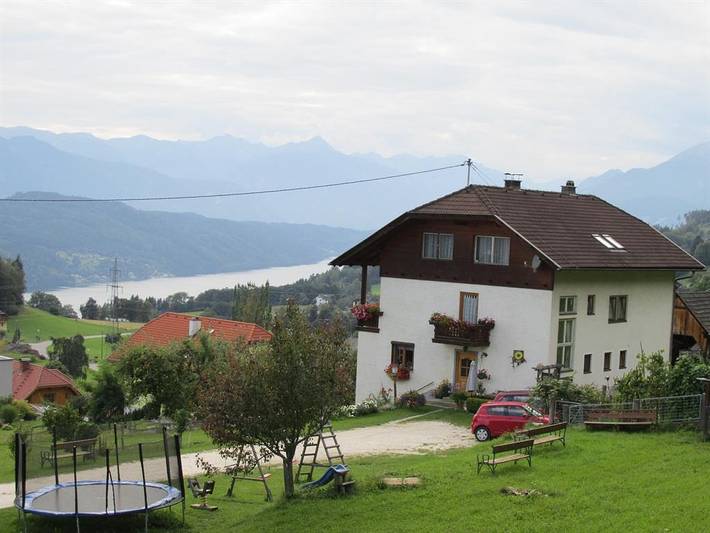 B&B für 2 Personen, mit Balkon und Ausblick sowie Seeblick und Garten, kinderfreundlich in Kärnten - 4