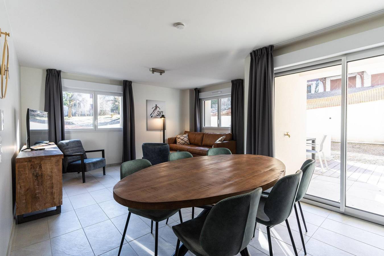 Villa France — Appartement 3 pièces | 6 personnes | 5 min de la télécabine | Rés.Méri-Bellecombe in Brides-les-Bains, Massif de la Vanoise