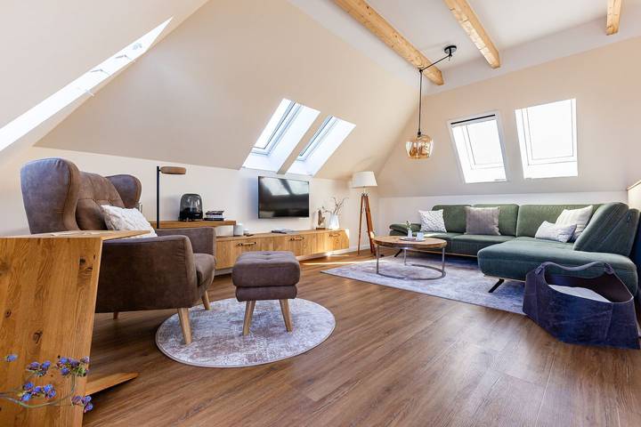 Ferienwohnung für 4 Personen, mit Balkon und Sauna in Ahrenshoop