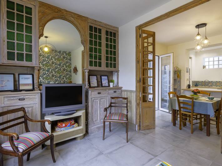 Location de vacances pour 3 personnes, avec terrasse et jardin dans Berck-Plage