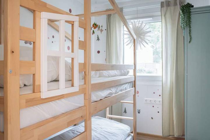 Ferienhaus mit eigenem Garten, Landliebe Lodges Storchenblick in Löwenberger Land, Ruppiner Seenland