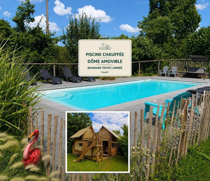 Gîte pour 4 personnes, avec piscine à Arc-et-Senans