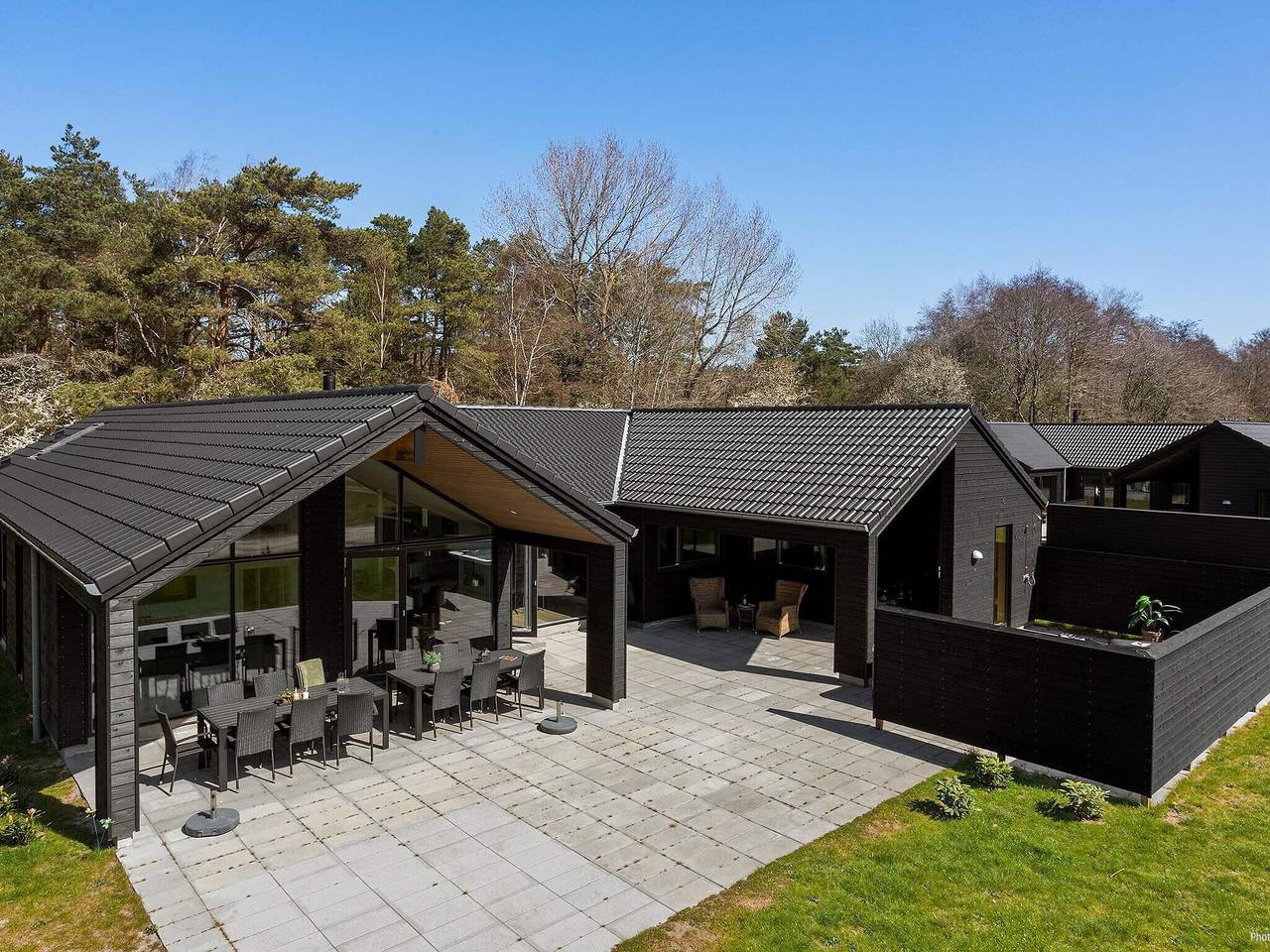 5 Sterne Ferienhaus in Aakirkeby in Vestre Sømark, Pedersker