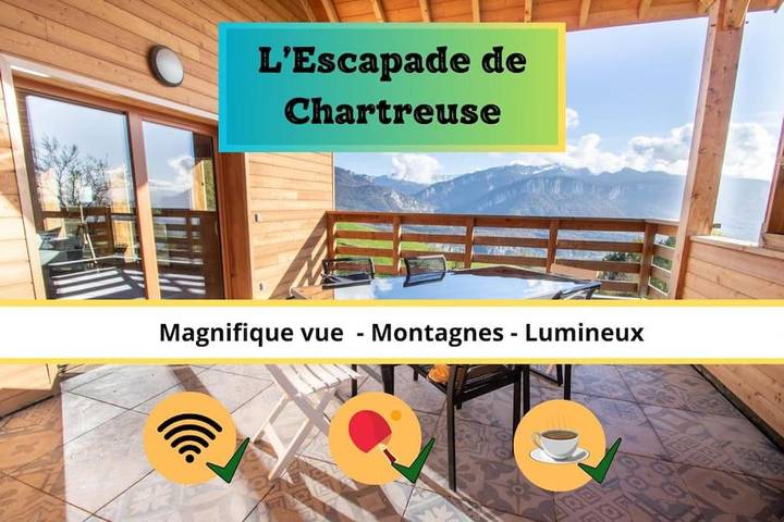 Maison de vacances pour 8 personnes, avec balcon et vue