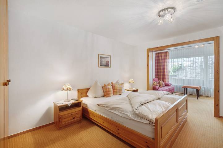 Zimmer für 3 Personen, mit Balkon - 1