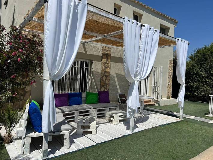 Chalet para 14 personas, con Terraza y Piscina en Bajo Aragón - 4