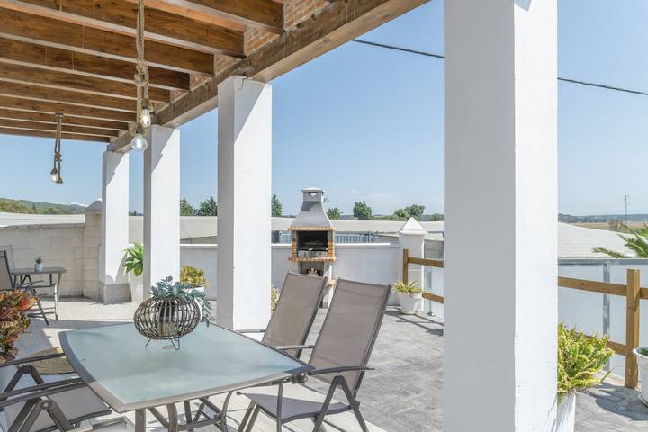 Villa 'El Olivar 1' mit Bergblick, WLAN und Klimaanlage in Barbate, Costa de la Luz