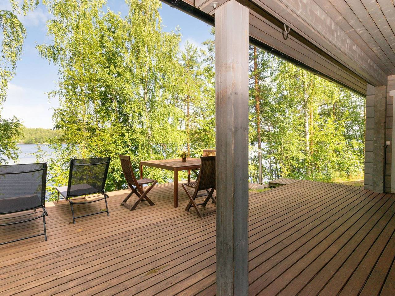 Hot Pool Cottage Iitu in Enonkoski, Südsavo