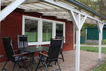 Ferienhaus für 4 Personen, mit Terrasse und Garten in Ganzlin