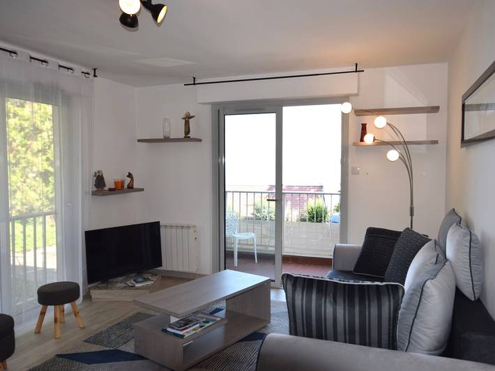 Appartement de vacances pour 4 personnes, avec balcon