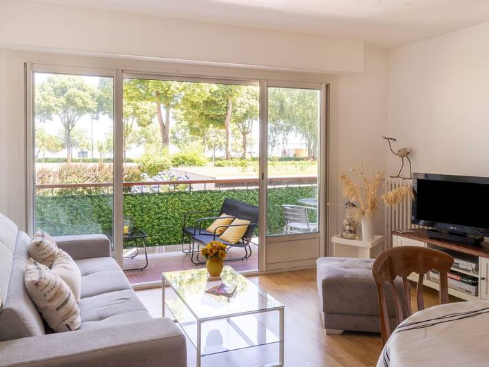 Location de vacances pour 3 personnes, avec jardin à Saint-Nazaire