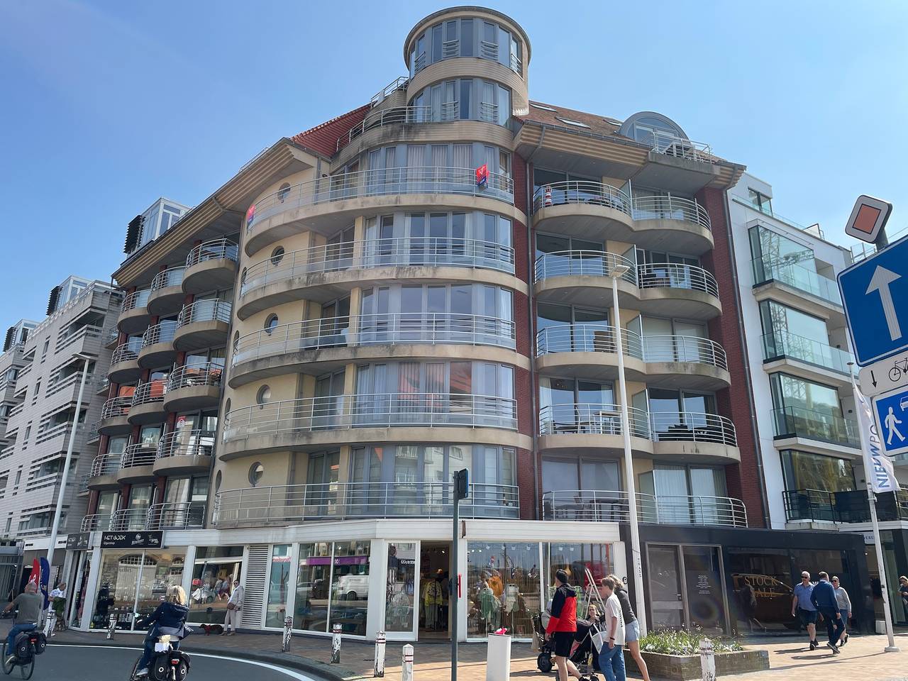 Geheel appartement, Appartement Nieuwpoort met Zeezicht in Nieuwpoort, Belgische Kust