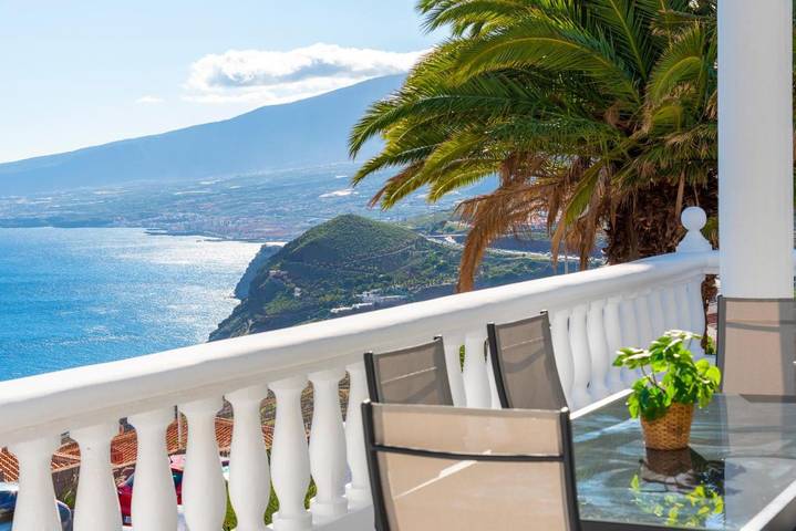 Casa rural para 6 personas, con vistas además de terraza y piscina en El Rosario - 4