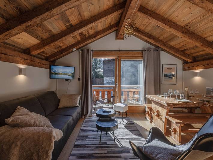 Chalet für 4 Personen, mit Balkon in Morzine