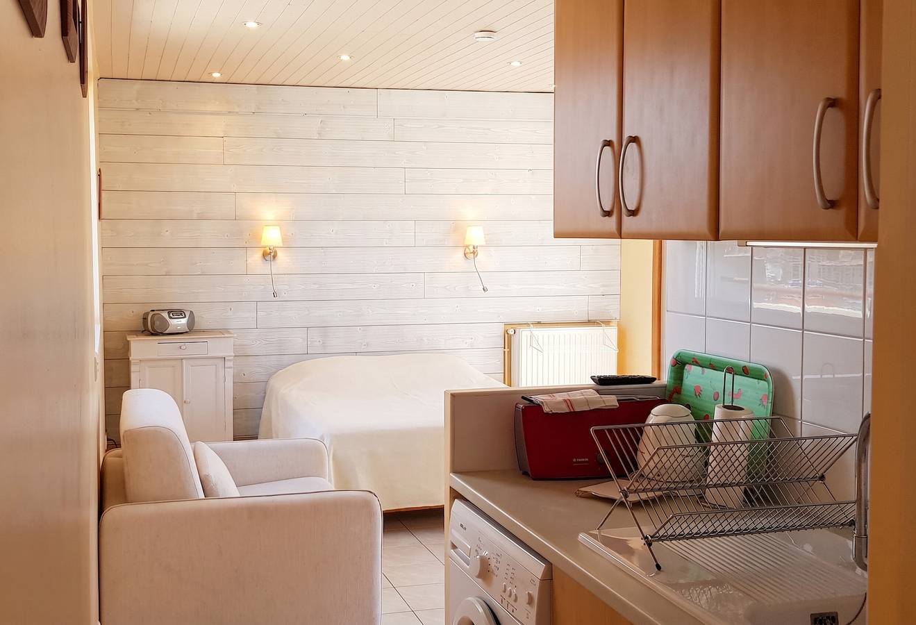 Estudio entero, Estudio encantador con vistas al mar en Marsella, 25 m² in Marsella, Marsella region