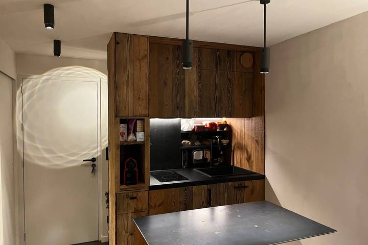 Studio pour 2 personnes, avec balcon à Val-d'Isère