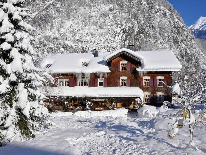 Ferienhaus für 4 Personen, mit Terrasse und Garten in Au - 2