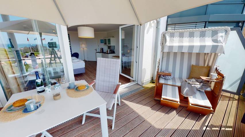 Ferienwohnung für 2 Personen, mit Balkon in Neustadt in Holstein - 3