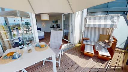 Ferienwohnung mit Meerblick für 2 Personen in Pelzerhaken, Ostsee Schleswig-Holstein, Bild 2
