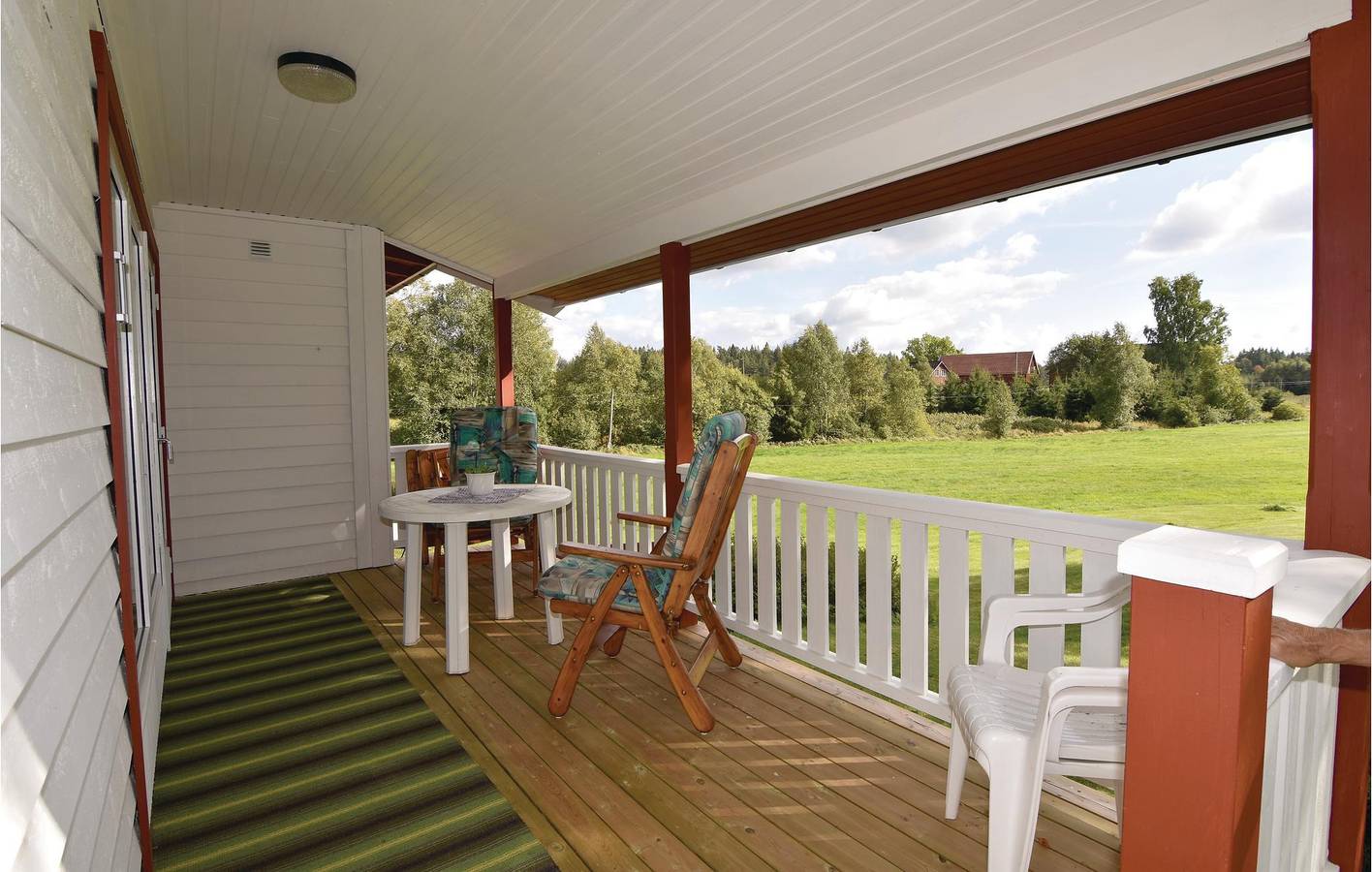 Ferienhaus für 4 Personen mit Garten in Marks Kommun, Västergötland