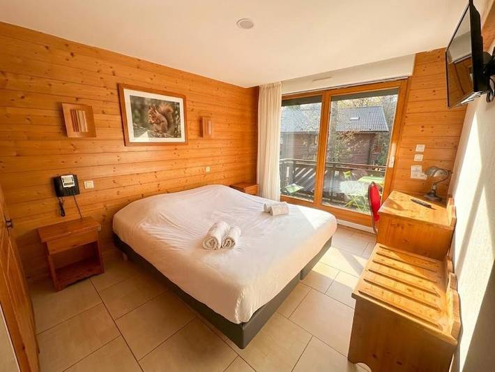 Appart’hôtel pour 2 personnes, avec Balcon ainsi que Terrasse et Vue