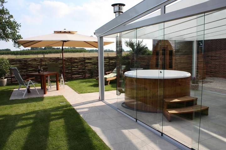 Ferienhaus für 2 Personen, mit Terrasse und Whirlpool sowie Garten und Sauna im Oldenburger Münsterland - 3