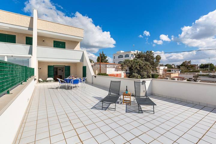 Maison d’hôte pour 5 personnes, avec jardin, animaux acceptés à Porto Cesareo