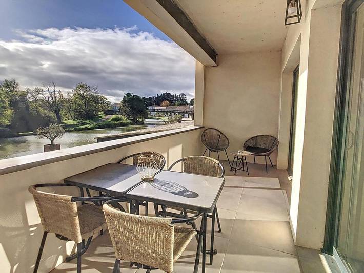 Gîte pour 4 personnes, avec terrasse et vue, animaux acceptés à La Redorte - 2