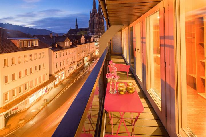 Hotel für 2 Personen, mit Terrasse