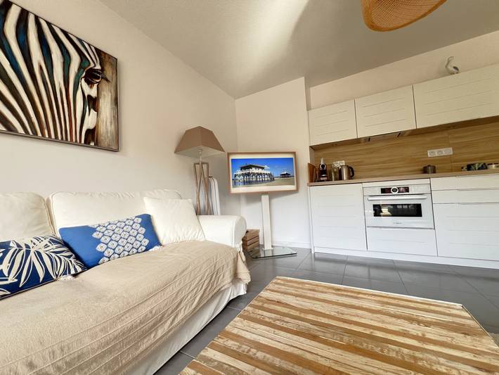 Gîte pour 6 personnes, avec terrasse dans Gare D Arcachon - 3