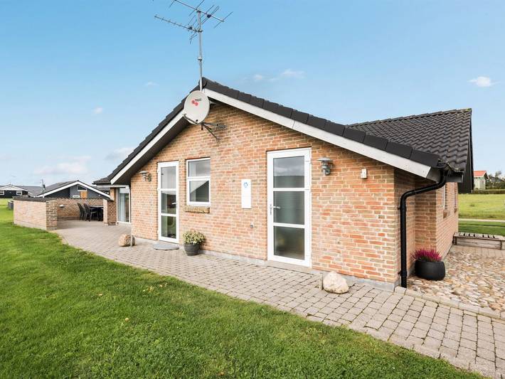 Feriehus for 6 personer, med terrasse og sauna - 1