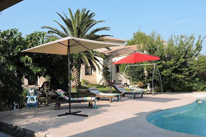 Appartement de vacances pour 4 personnes, avec jardin et terrasse