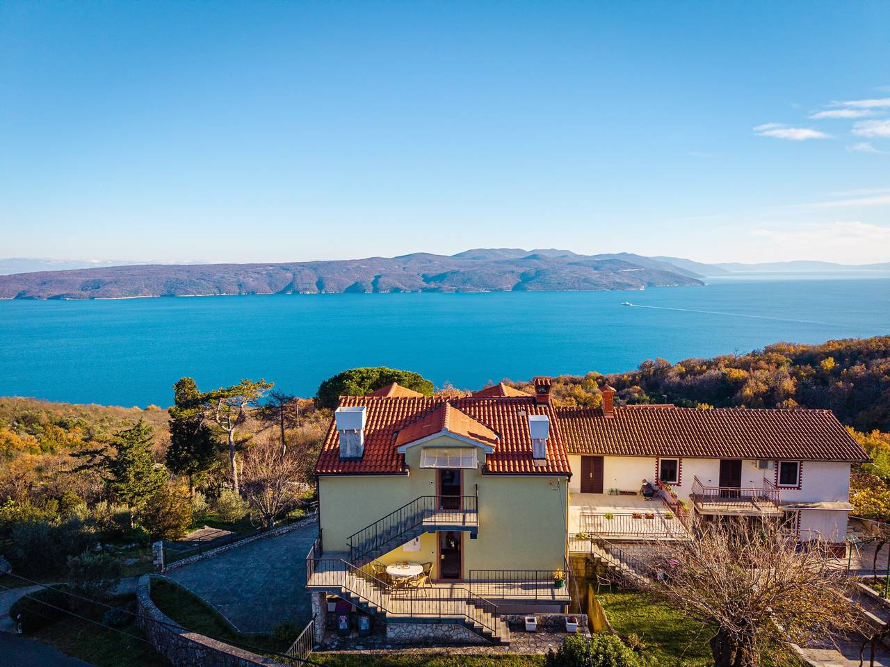 Ganze Wohnung, Franelli in Zagore - Appartement für 3 Personen Ap2 in Moscenicka Draga, Primorje-Gorski Kotar