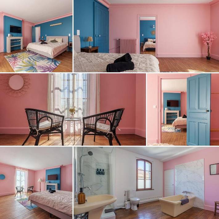 Chambre d’hôte pour 2 personnes, avec Terrasse et Jacuzzi ainsi que Jardin et Vue dans l' Aube - 2