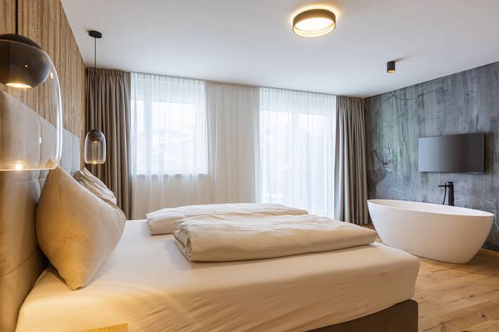 Ferienwohnung für 5 Personen, mit Balkon und Sauna - 1