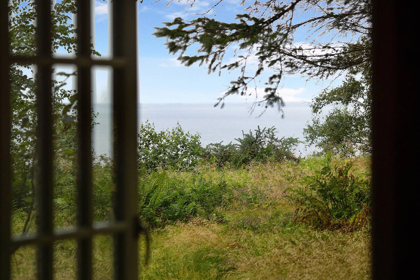 Schönes Ferienhaus, 1. Reihe zum Wasser in Fur, Limfjord in Westjütland