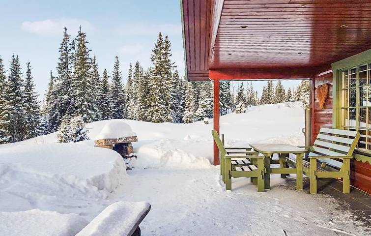 Ferienhaus für 7 Personen mit Sauna in Nord-Aurdal