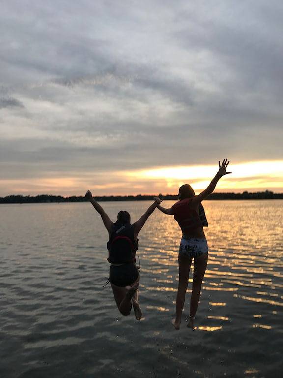 Sunset Point West facing cottage. Amazing spot Right on the water!!! in Chisago County