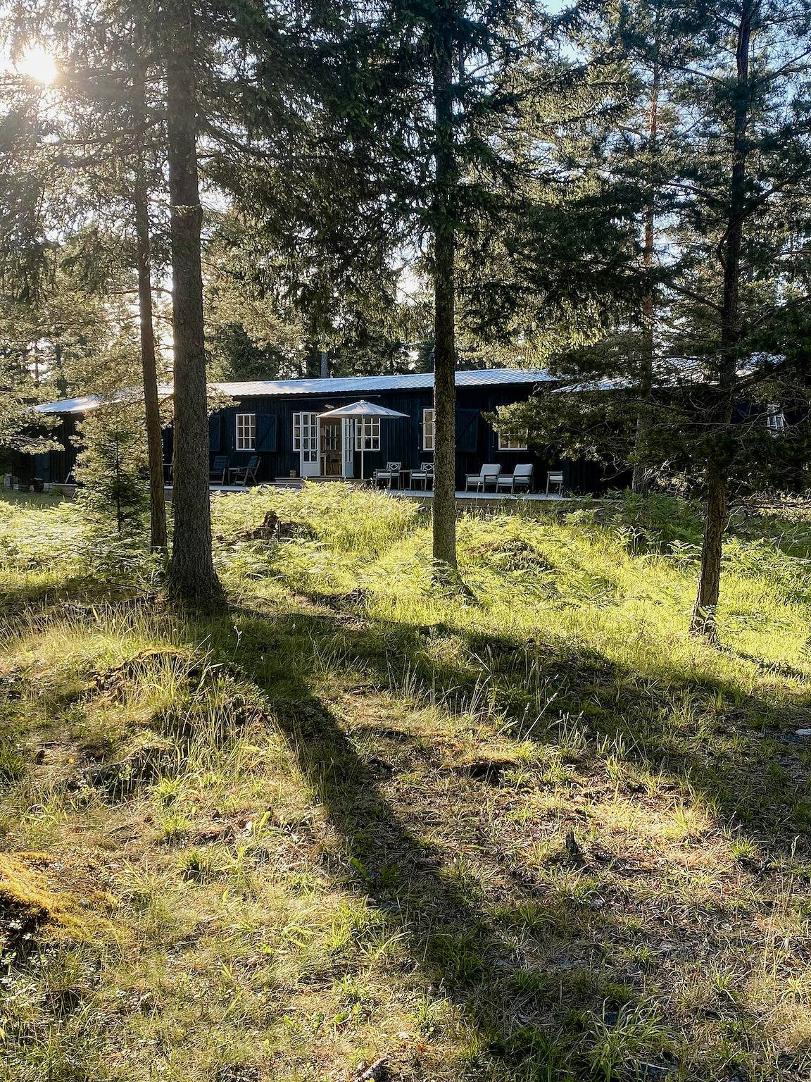 Militärbostad vid havet på norra Gotland in Gotland