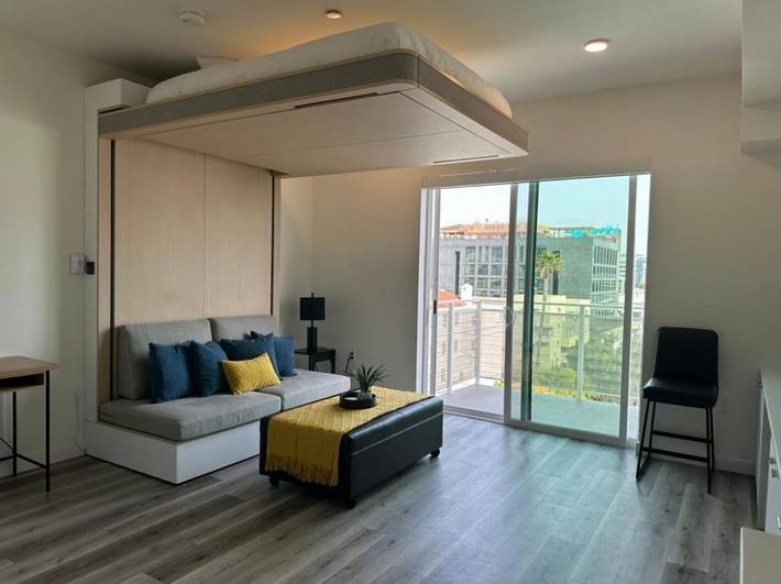 Loft voor 3 personen, with balkon and zwembad as well as whirlpool in Los Angeles