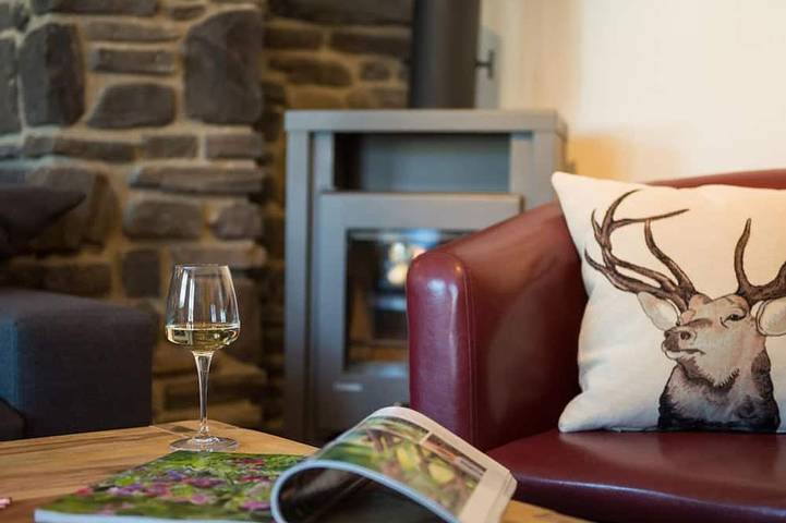 Hütte für 4 Personen, mit Balkon und Garten im Mittenwald