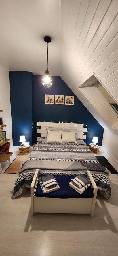 Appartement de vacances entier, Double Room in Lannilis, Région de Brest